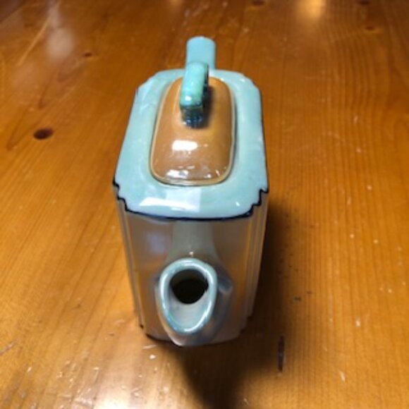 Vintage Seiei Japanese Hand Painted Lusterware Tea Pot Creamer Set 1930s Japan - Picture 5 of 10